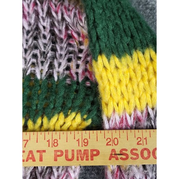 Heartloom Dawson Crewneck Knit‎ Sweater Women Sz M Striped ColorBlock Winterwear - Picture 5 of 12